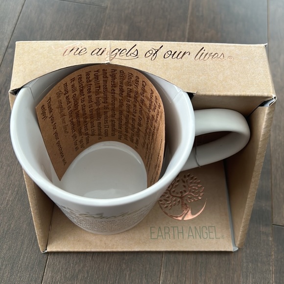 EARTH ANGEL Teacher Bundle, Mug, Antique Copper Brass Necklace & Journal Thanks - Picture 4 of 14